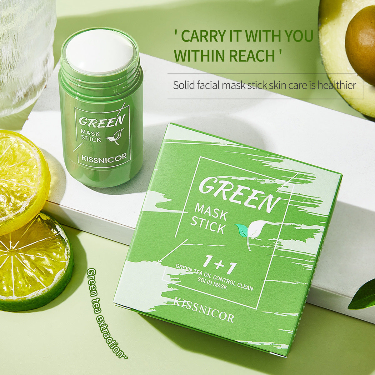 Velyra Green Tea Detox Cleansing Stick Mask