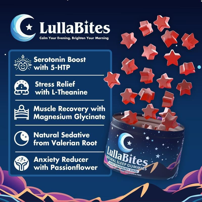 Velyra LullaBites Sleep Gummies