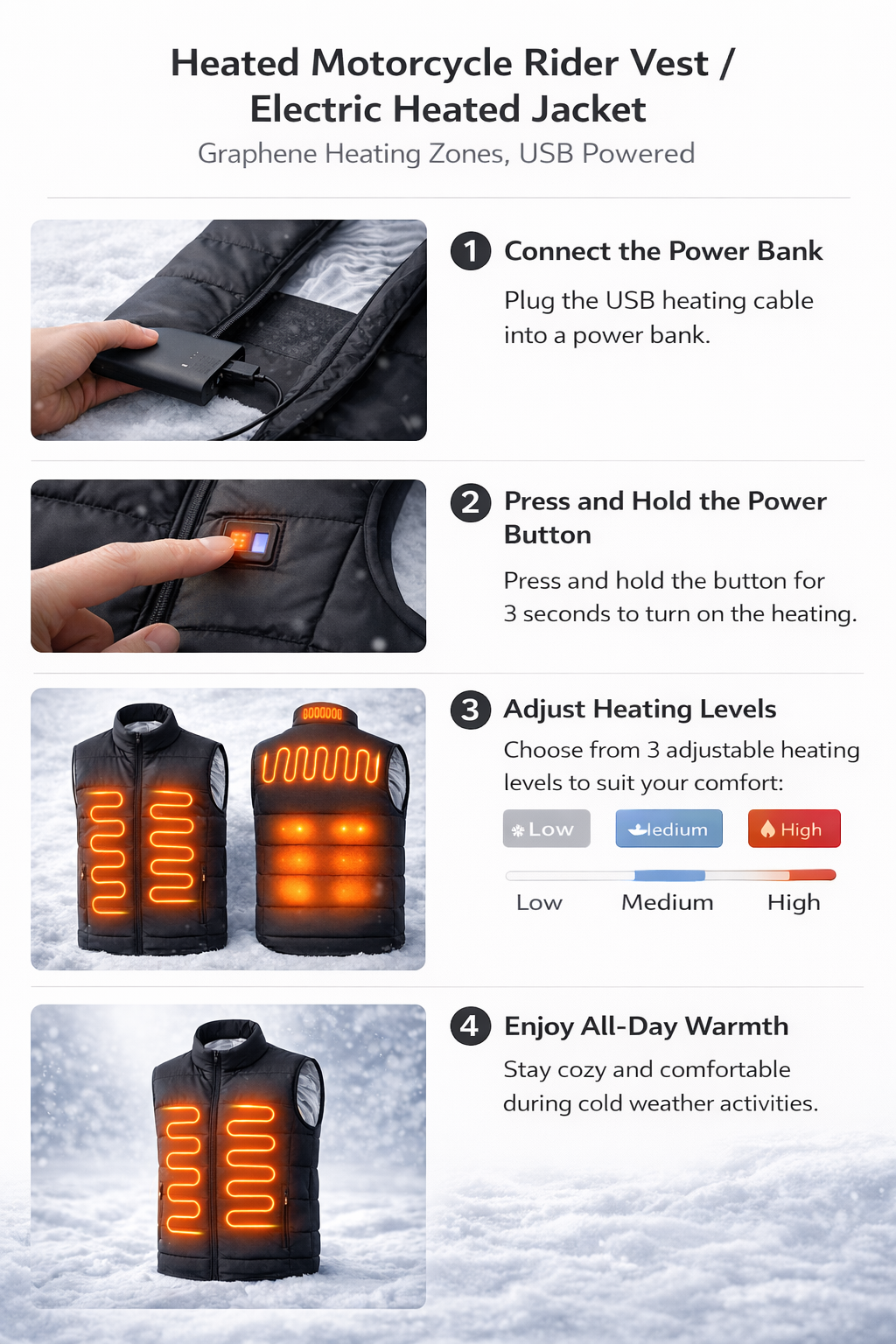 Velyra Heating Vest
